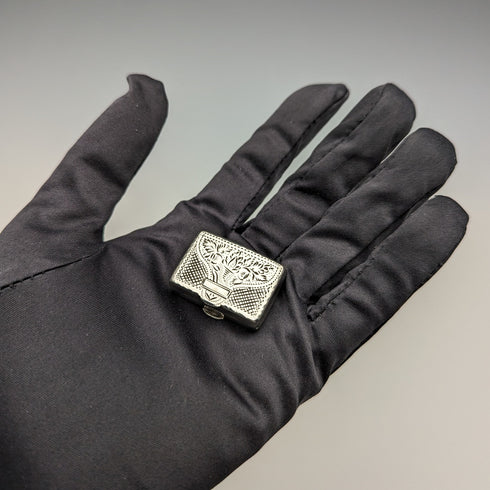 1832 年英國古董純銀油醋汁配海綿 John Bettridge